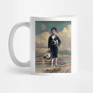 My Best Wishes Are Thine - Surreal/Collage Art Mug